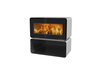 Kominek wolnostojący Lotus Living Cube