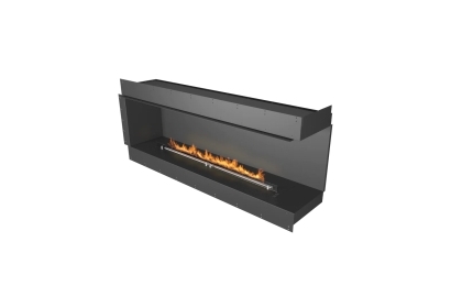 Kominek na bioetanol z obudową Forma 2700 z wkładem FLA3 2490 Burner - wersja prawostronna