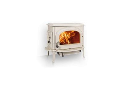 Kominek tradycyjny opalany drewnem - JOTUL F 500 ECO IVE SE, kolor: kość słoniowa emalia - PROMOCJA