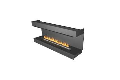 Kominek na bioetanol z obudową Forma 2300 z wkładem FLA3 1990 Burner - wersja trójstronna
